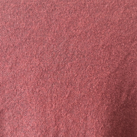 Asos Burgundy Duster Length Knit Cardigan Sz 4 - Picture 4 of 6